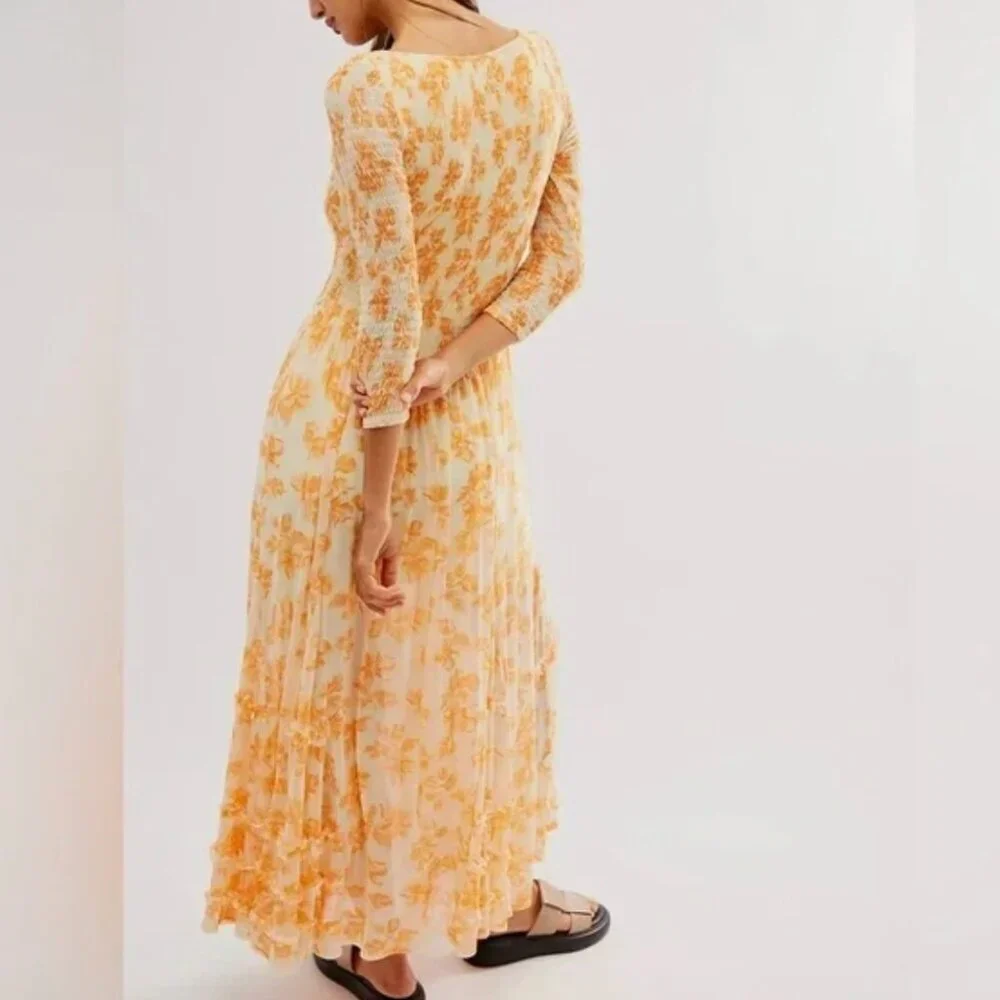 Free People It's Fate Midi Dress - Picture 2 of 7
